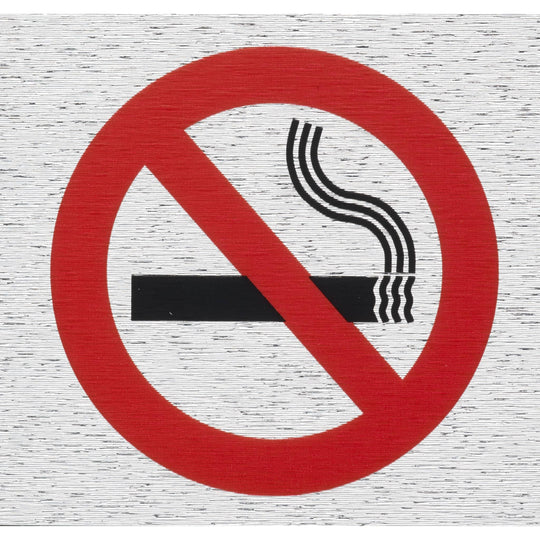Rosebud Sign No Smoking (Symbol)