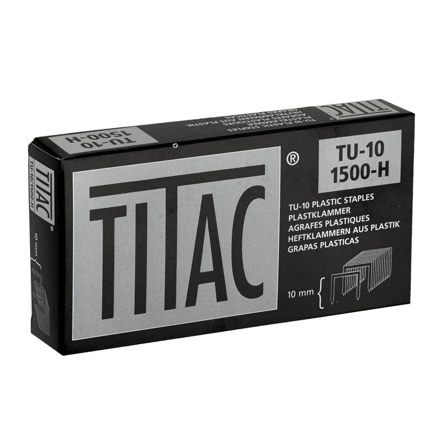 Titac Plastic U Staples TU10 Hard 1.5K