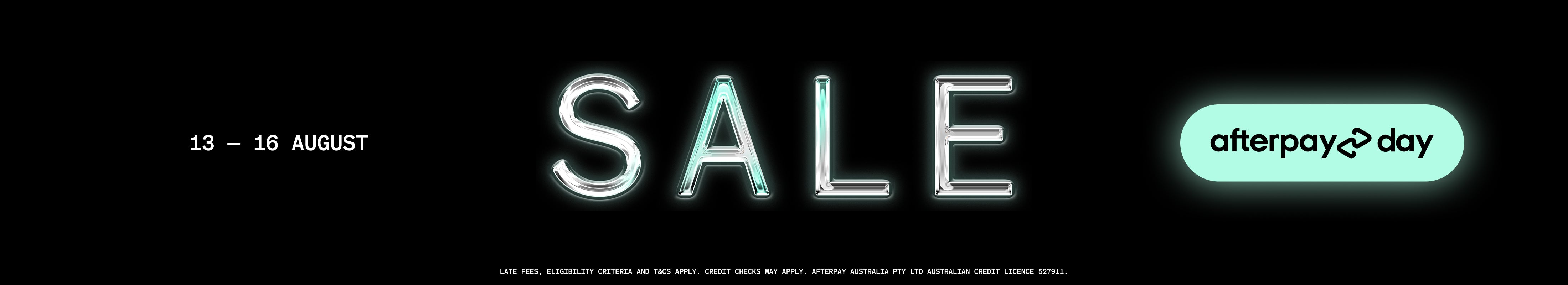 Afterpay Day Sale — 30% off storewide, 13 to 16 August